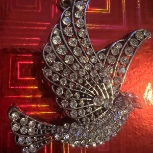This piece is a conversation piece very elegant very ￼ nice for scarves  - jeans